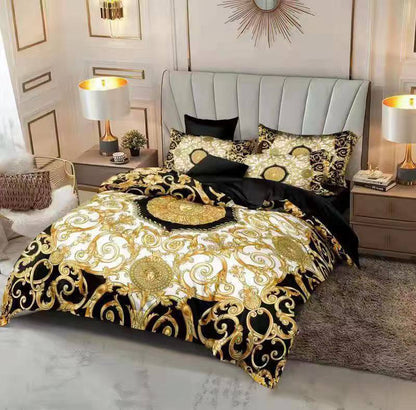 Master quality 
King size bed 
Comforter set
1 comfort 
1 bedsheets 
4 pillowcases 
6pcs set
140 dhs❣️

Zain99
♥️♥️♥️