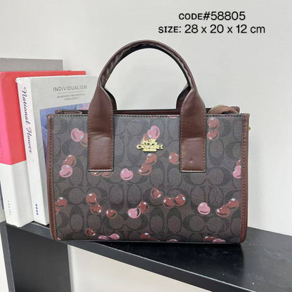 COACH ᴏɴ ᴛʜᴇ ɢᴏ
ᴍɪɴɪ ᴛᴏᴛᴇʙᴀɢ CHERRY ᴘʀɪɴᴛ
ᴢɪᴘᴘᴇʀ ᴛʏᴘᴇ
ᴡɪᴛʜ ʟᴏɴɢ ʙᴇʟᴛ sᴛʀᴀᴘ
sɪᴢᴇ : 28 cm

60 dhs🪙🌨️

Zain31
♥️♥️♥️