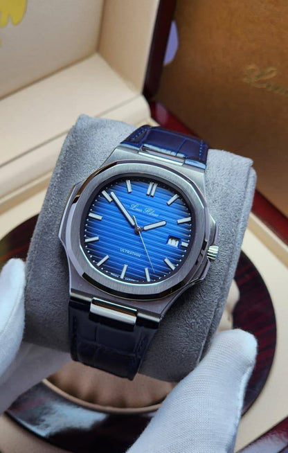 Louis Hilano 
watches for men 
good quality 
280 dhs🪙💕
 (size super slim40mm)

Zain59
♥️♥️♥️