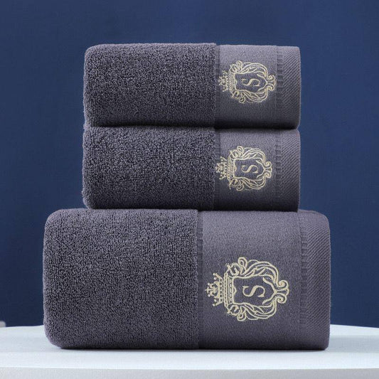 New collection 
Comfortable healthy quality 
Towels set
3 pcs 
Size 140*70
Small 35*70
65 dhs❣️

Zain99
♥️♥️♥️
