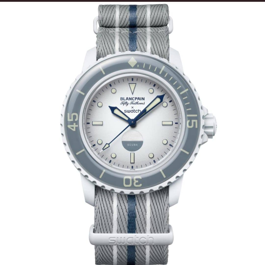 Scuba Swatch Omega 
Promotion 
75 dhs✅
with box ☑️🥰👍

Zain25
♥️♥️♥️