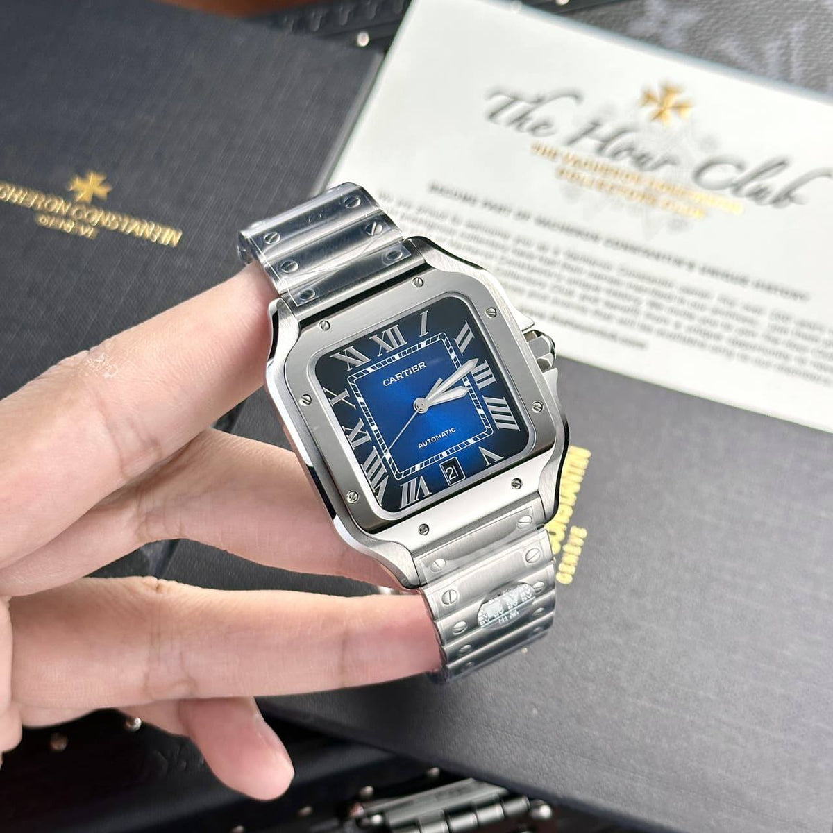 Cartier 

watch for unisex

 good quality 
automatic 

size 36mm
280 dhs🇦🇪🇦🇪

Zain59
♥️♥️♥️
