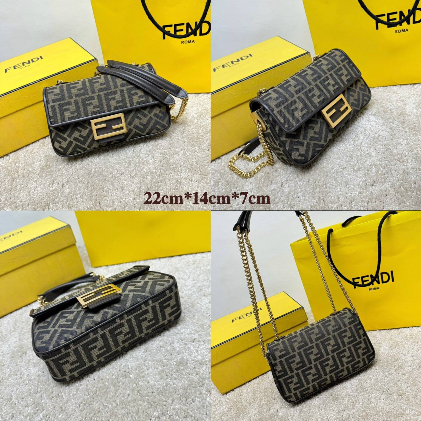FENDI 
MASTER QUALITY
 WITH BOX 
240 dhs✅

Zain295
♥️♥️♥️