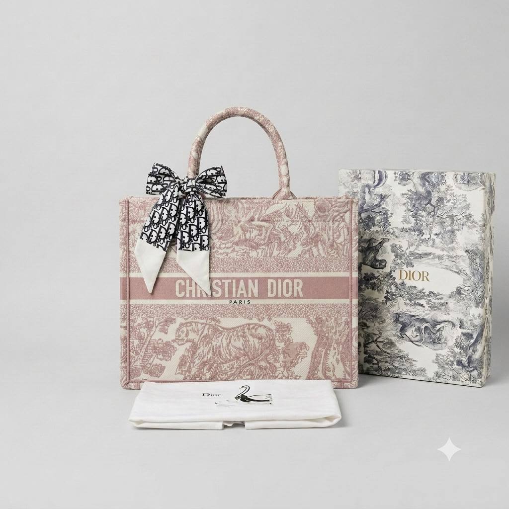 CHRISTIAN DIOR
Booktote Shopper Bag
Oblique and Tiger Design
With BOX
Size: 41 cm

120 dhs🇦🇪🇦🇪

Zain239
♥️♥️♥️