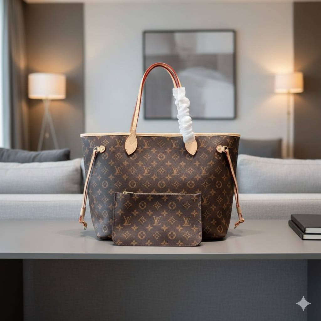LV
ɴᴇᴠᴇʀғᴜʟʟ ᴛᴏᴛᴇʙᴀɢ
ᴍᴏɴᴏɢʀᴀᴍ ʟᴇᴀᴛʜᴇʀ
ᴡɪᴛʜ ᴢɪᴘ ᴘᴏᴜᴄʜ
ɢᴏʟᴅ ʜᴀʀᴅᴡᴀʀᴇ
sɪᴢᴇ : 35 cm
ᴡɪᴛʜ BOX
🎁🎁🎁

95 dhs🪙🌨️

Zain31
♥️♥️♥️