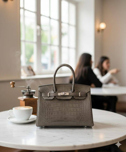 HERMES ʙɪʀᴋɪɴs
ɢʟᴏssʏ ᴄʀᴏᴄᴏᴅɪʟᴇ ʟᴇᴀᴛʜᴇʀ
sɪʟᴠᴇʀ ʜᴀʀᴅᴡᴀʀᴇ

sɪᴢᴇ 25 cm PRICE: *110 ᴅʜs* 🪙🌨️

sɪᴢᴇ 30 cm PRICE: *120 ᴅʜs* 🪙🌨️

Zain31
♥️♥️♥️
