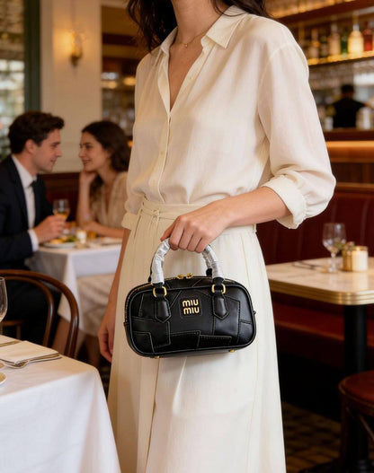 MIU MIU
 COPY ONE
WITH BOX 
240 dhs✅
（leather)

Zain295
♥️♥️♥️