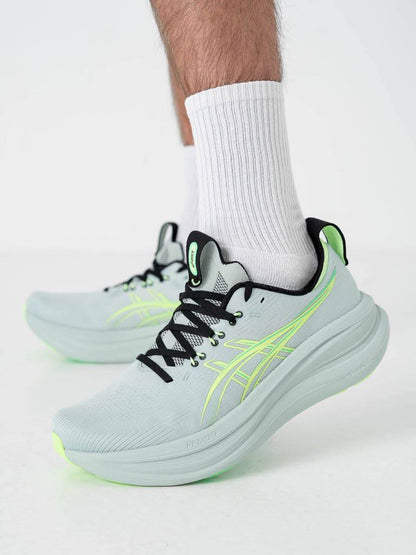 ASICS Gel-Nimbus 28 
（Cold Moss Illuminate Green）
（Pearl Pink Morganite）
（Black Graphite Grey） 
Size 36-45 ，
240 dhs✅

Zain18
♥️♥️♥️