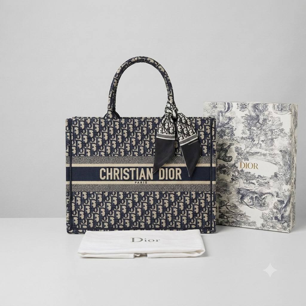CHRISTIAN DIOR
Booktote Shopper Bag
Oblique and Tiger Design
With BOX
Size: 41 cm

120 dhs🇦🇪🇦🇪

Zain239
♥️♥️♥️