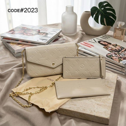 LV
ғᴇʟɪᴄɪᴇ́ ᴍᴏɴᴏɢʀᴀᴍ
ʜᴀs ɢᴏʟᴅ ᴄʜᴀɪɴ ʙᴇʟᴛ
sɪᴢᴇ : 22 cm
ᴡɪᴛʜ BOX
🎁🎁🎁

70 dhs✅

Zain31
♥️♥️♥️
