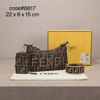 Fendi ᴄʀᴏssʙᴏᴅʏ
ɪᴛ ʜᴀs ᴢɪᴘ ᴡᴀʟʟᴇᴛ
FF ᴊᴀᴄǫᴜᴀʀᴅ ᴄᴀɴᴠᴀs
ɢᴏʟᴅ ʜᴀʀᴅᴡᴀʀᴇ
sɪᴢᴇ : 22 cm
ᴡɪᴛʜ BOX

75 dhs✅

Zain31
♥️♥️♥️