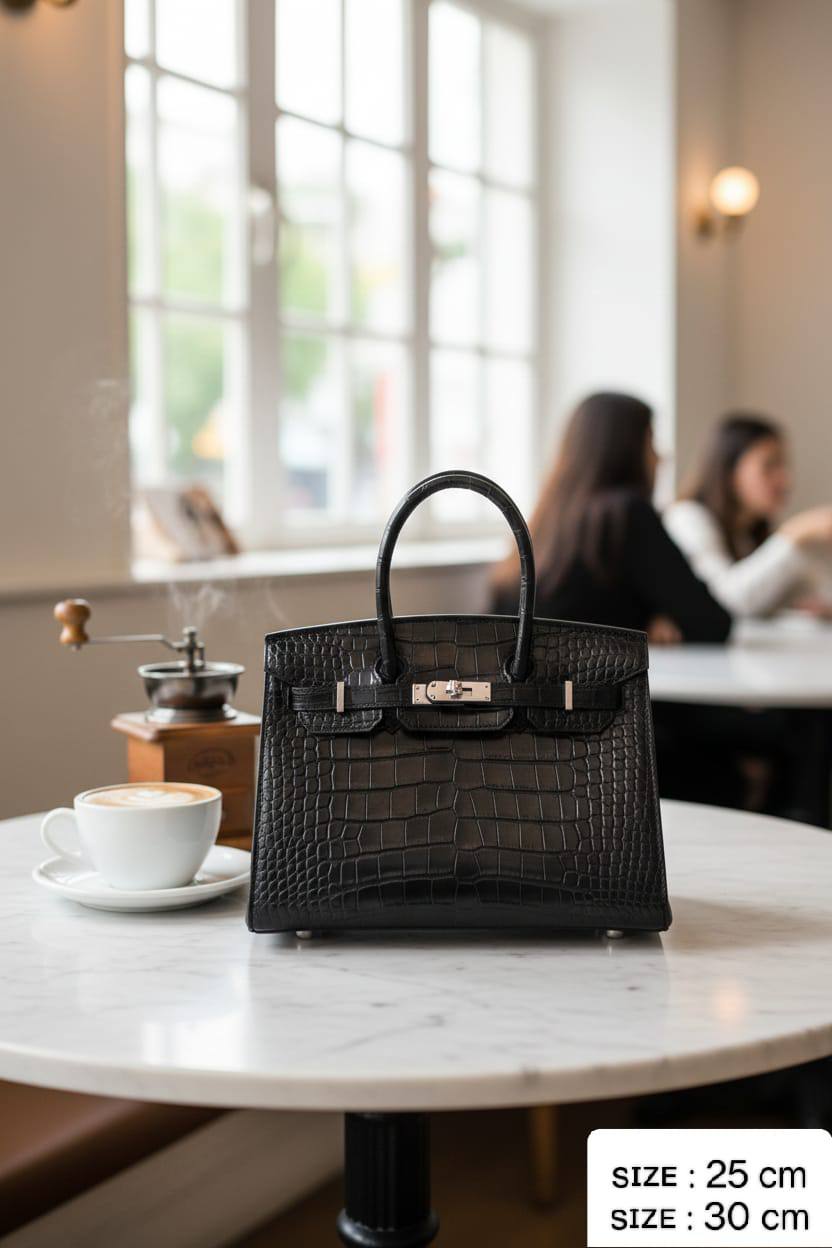HERMES ʙɪʀᴋɪɴs
ɢʟᴏssʏ ᴄʀᴏᴄᴏᴅɪʟᴇ ʟᴇᴀᴛʜᴇʀ
sɪʟᴠᴇʀ ʜᴀʀᴅᴡᴀʀᴇ

sɪᴢᴇ 25 cm PRICE: *115 ᴅʜs* 

sɪᴢᴇ 30 cm PRICE: *120 ᴅʜs* 

Zain31
♥️♥️♥️