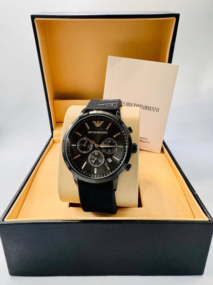 Armani men
*Chronograph working*
*offer price
60 dhs🪙🌨️

Zain08
♥️♥️♥️
