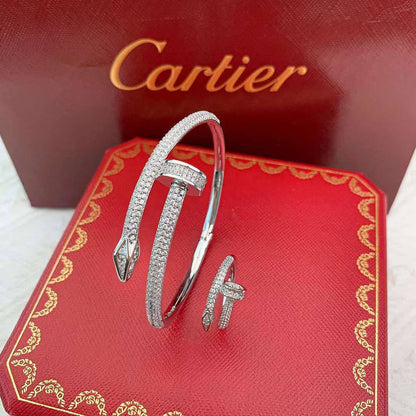 Cartier Set
140 dhs🪙💕 
Bangle
105 dhs🪙💕
 Ring 
60 dhs🪙💕

Zain89
♥️♥️♥️