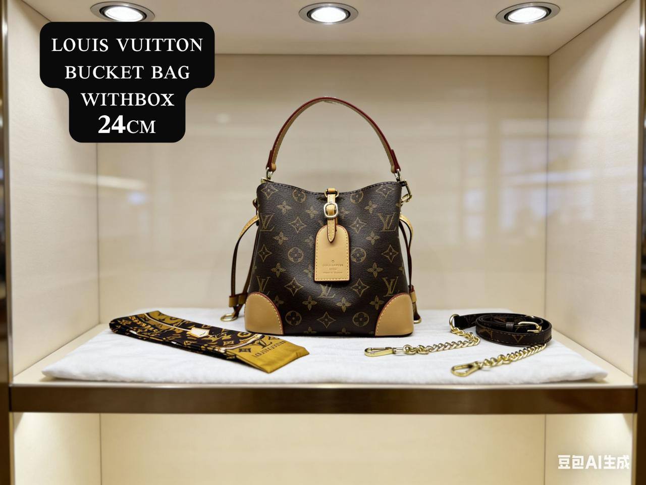 LV ʙᴜᴄᴋᴇᴛ 
ᴄᴏᴍᴘᴀʀᴛᴍᴇɴᴛ/ʟᴏɴɢ sᴛʀᴀᴘ
ᴡɪᴛʜʙᴏx🎁🎁🎁
ʟᴇᴀᴛʜᴇʀ 
sɪᴢᴇ:𝟐𝟒ᴄᴍ
110 dhs🇦🇪

Zain56
♥️♥️♥️