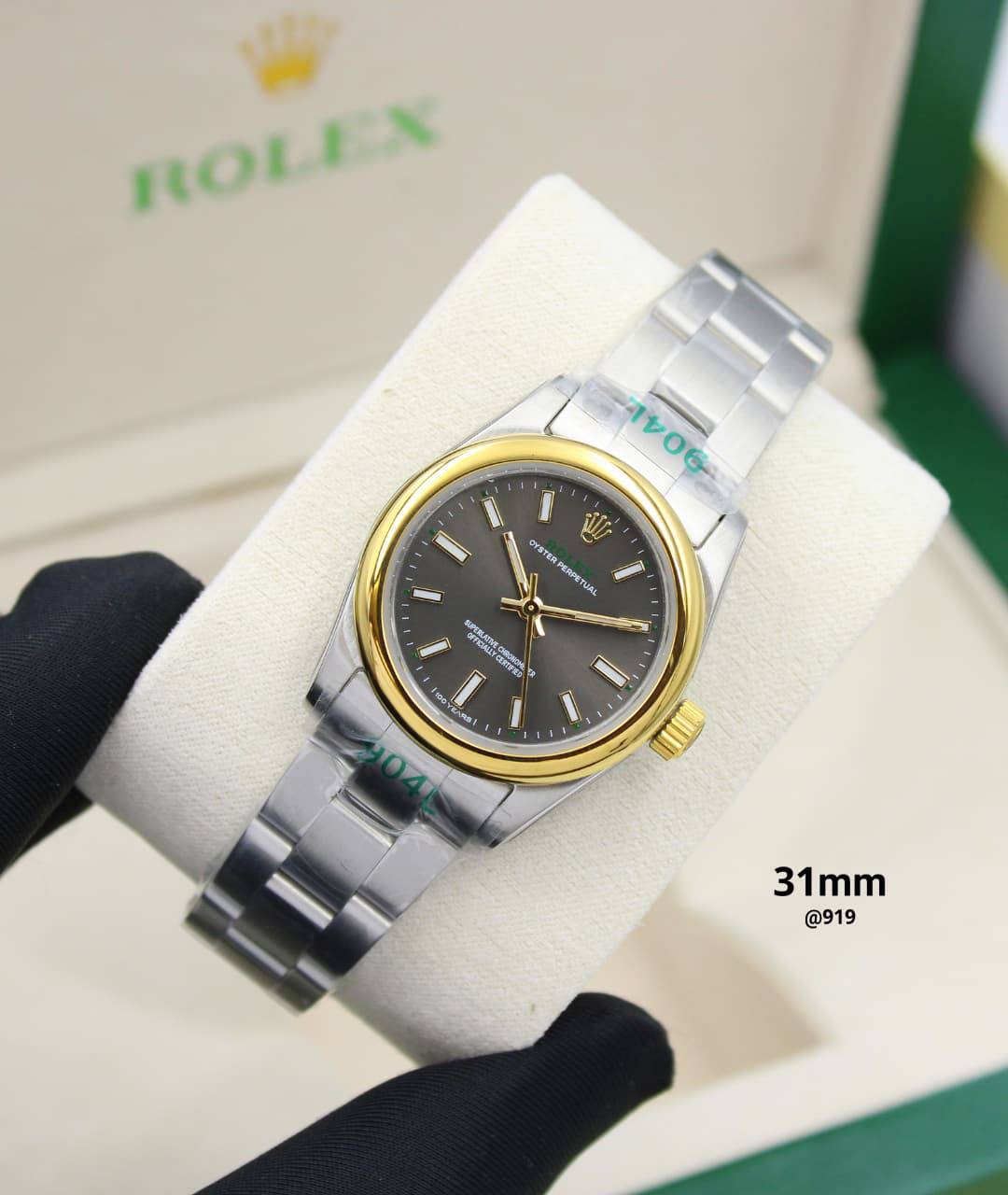 ROLEX MEN OYSTER NEW AUTOMATIC 41MM, 36MM & 31MM

230 dhs💓

Zain58
♥️♥️♥️