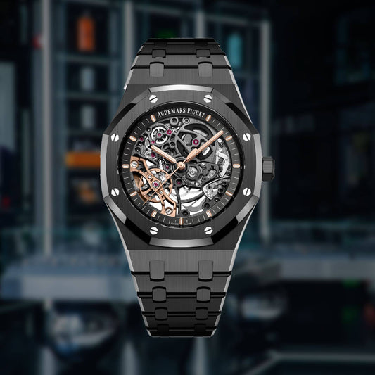 Ap 
watch for men good quality 
270 dhs❤️

Zain59
♥️♥️♥️