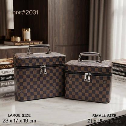 MAKE - UP BOX 2ɴ1
 LV
 CHANEL
 GUCCI

FOR TWO ᴘɪᴇᴄᴇs 👇🏻👇🏻👇🏻
100 dhs🇦🇪🇦🇪

Zain31
♥️♥️♥️
