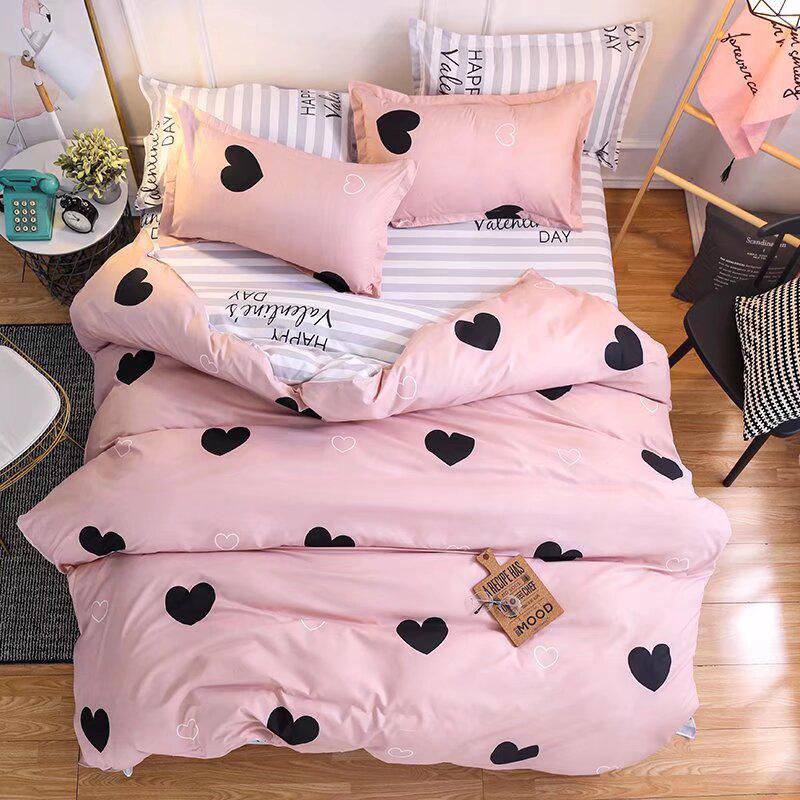 Comfort set
Single 4pcs set
1 comfort 
1 bedsheets 
2 pillowcases 
90 dhs💓

Zain99
♥️♥️♥️