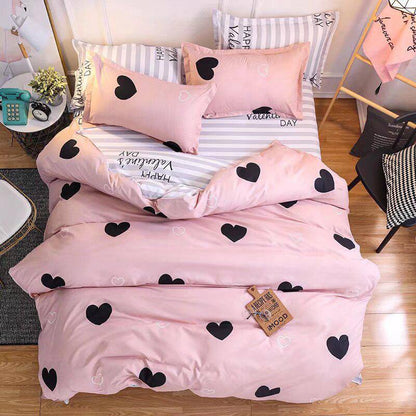 Comfort set
Single 4pcs set
1 comfort 
1 bedsheets 
2 pillowcases 
90 dhs💓

Zain99
♥️♥️♥️