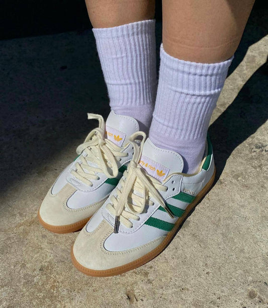 adidas Samba Sporty & Rich，
Size 36-45 ，
170 dhs✅

Zain18
♥️♥️♥️