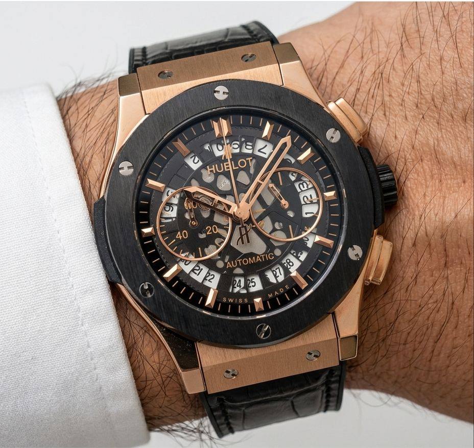 Hublot watch for men 
good quality 
180 dhs✅

Zain59
♥️♥️♥️