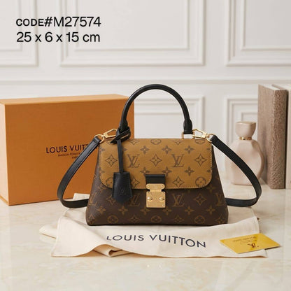 LV
ᴍᴀᴅᴇʟᴇɪɴᴇ BB ʜᴀɴᴅʙᴀɢ
ᴍᴏɴᴏɢʀᴀᴍ ᴄᴀɴᴠᴀs ᴀɴᴅ
ғᴇᴀᴛᴜʀᴇs ʟᴇᴀᴛʜᴇʀ ᴛʀɪᴍ
ɢᴏʟᴅ ᴛᴏɴᴇ ᴘᴀᴅʟᴏᴄᴋ
sɪᴢᴇ : 25 cm
ᴡɪᴛʜ BOX
🎁🎁🎁

120 dhs✅

Zain31
♥️♥️♥️