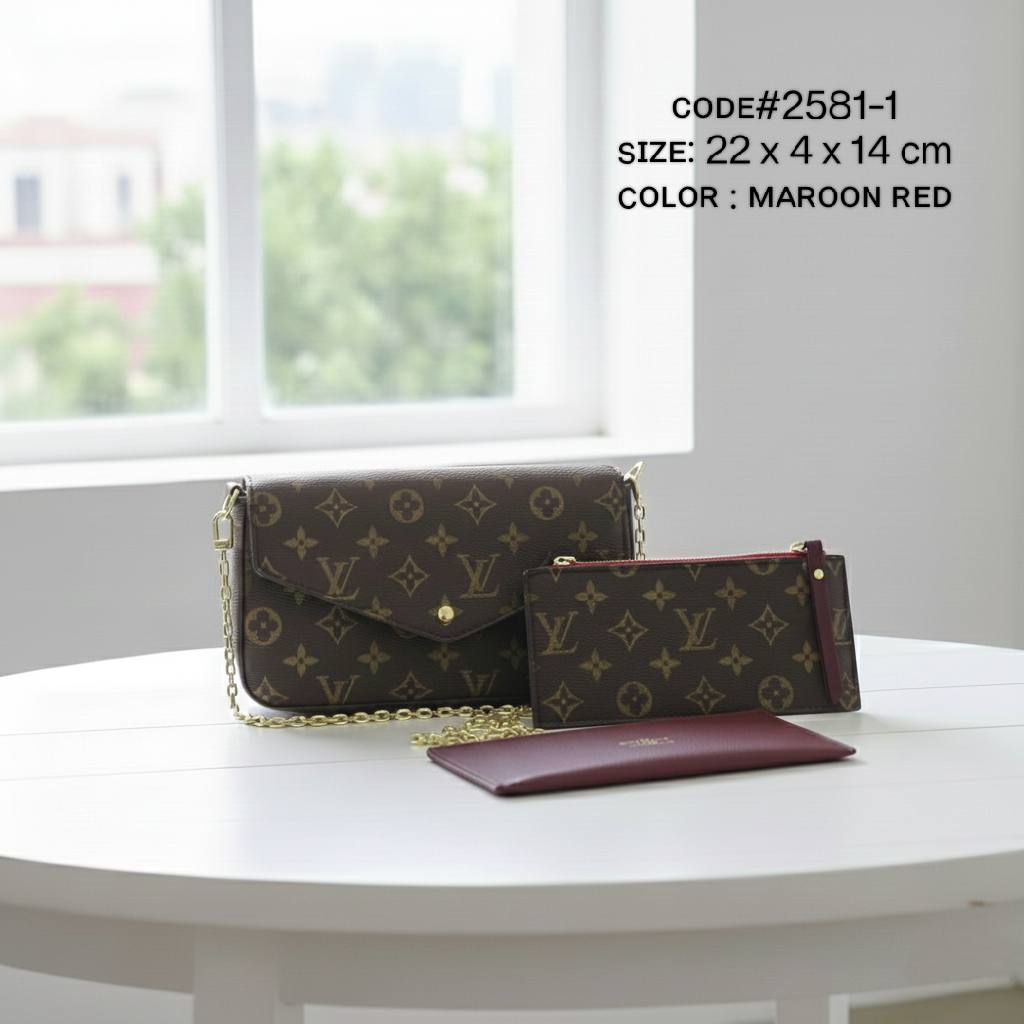 LV
ғᴇʟɪᴄɪᴇ́ ᴍᴏɴᴏɢʀᴀᴍ
ʜᴀs ɢᴏʟᴅ ᴄʜᴀɪɴ ʙᴇʟᴛ
sɪᴢᴇ : 22 cm
ᴡɪᴛʜ BOX
🎁🎁🎁

70 dhs✅

Zain31
♥️♥️♥️