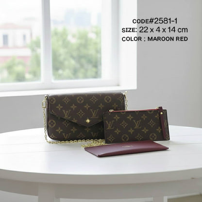 LV
ғᴇʟɪᴄɪᴇ́ ᴍᴏɴᴏɢʀᴀᴍ
ʜᴀs ɢᴏʟᴅ ᴄʜᴀɪɴ ʙᴇʟᴛ
sɪᴢᴇ : 22 cm
ᴡɪᴛʜ BOX
🎁🎁🎁

70 dhs✅

Zain31
♥️♥️♥️