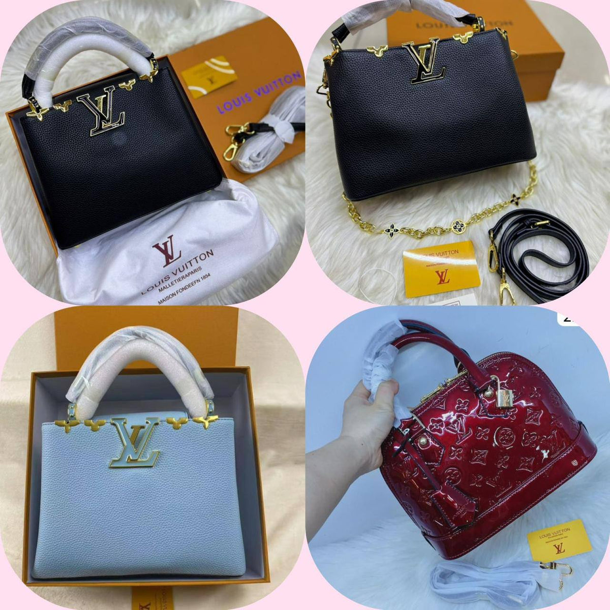 💗 Chanel Kelly / mini
1️⃣ First quality＋🎁
Size : 19*12 / 10*8  cm
80 dhs🇦🇪🇦🇪

with box🎁

Zain115
♥️♥️♥️