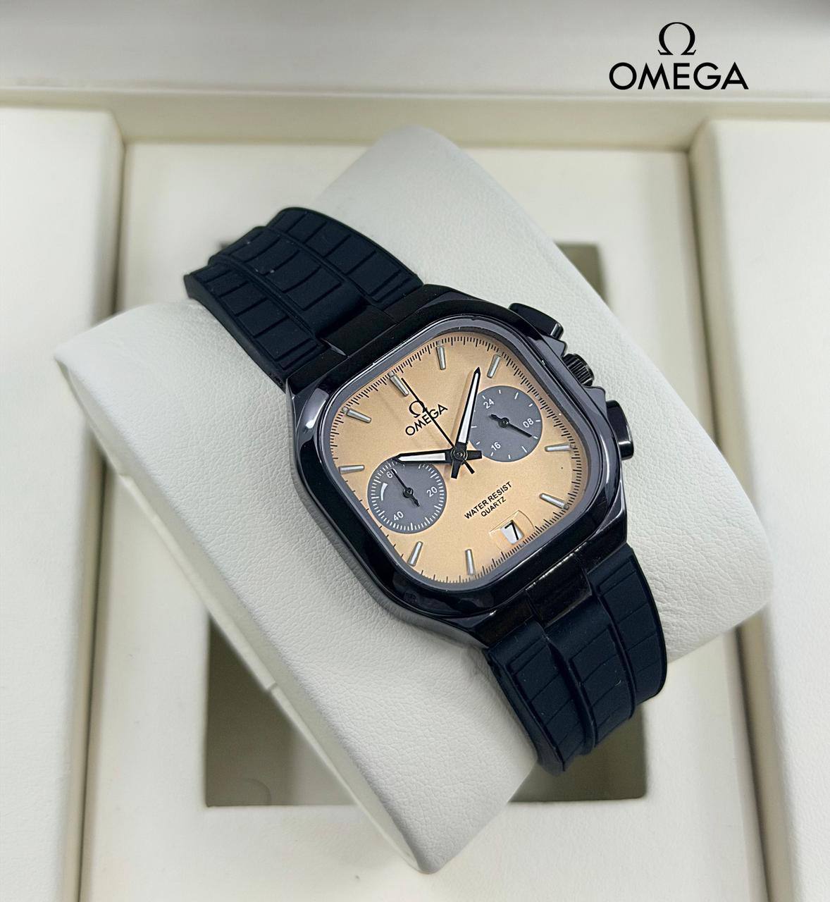 Omega Men
*chronograph working*
80 dhs✅
*Battery*

Zain29
♥️♥️♥️