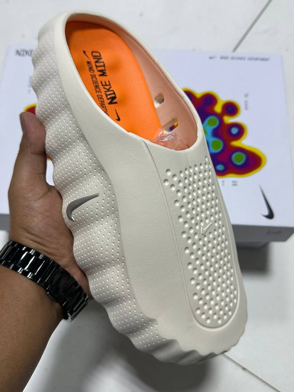 New stock
Nike Mind 001 slide
Size 40-45
120 dhs✅

With box and paper🎁

Zain183
♥️♥️♥️