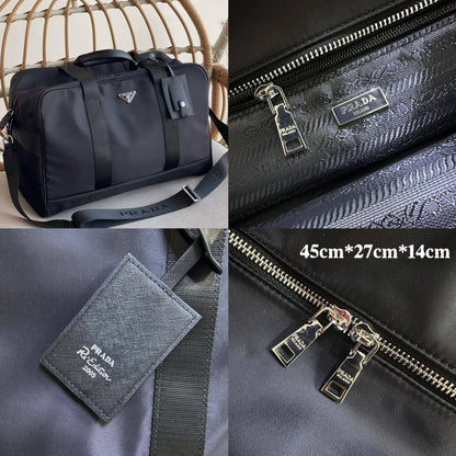 PRADA TRAVELING BAG 
COPY ONE NEW CAME 
150 dhs✅
SIZE: 45 CM

Zain39 
♥️♥️♥️