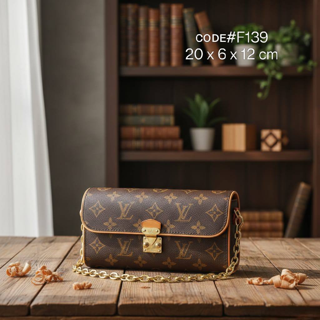 LV
ᴘᴏᴜᴄʜᴇᴛᴛᴇ ᴄᴀᴍɪʟʟᴇ
ɢᴏʟᴅ ᴄʜᴀɪɴ ᴀᴅᴊᴜsᴛᴀʙʟᴇ 
ʀᴇᴍᴏᴠᴀʙʟᴇ ᴄʜᴀɪɴ ʙᴇʟᴛ sᴛʀᴀᴘ
sɪᴢᴇ: 20cm
ᴡɪᴛʜ BOX
🎁🎁🎁

70 dhs❣️

Zain31
♥️♥️♥️