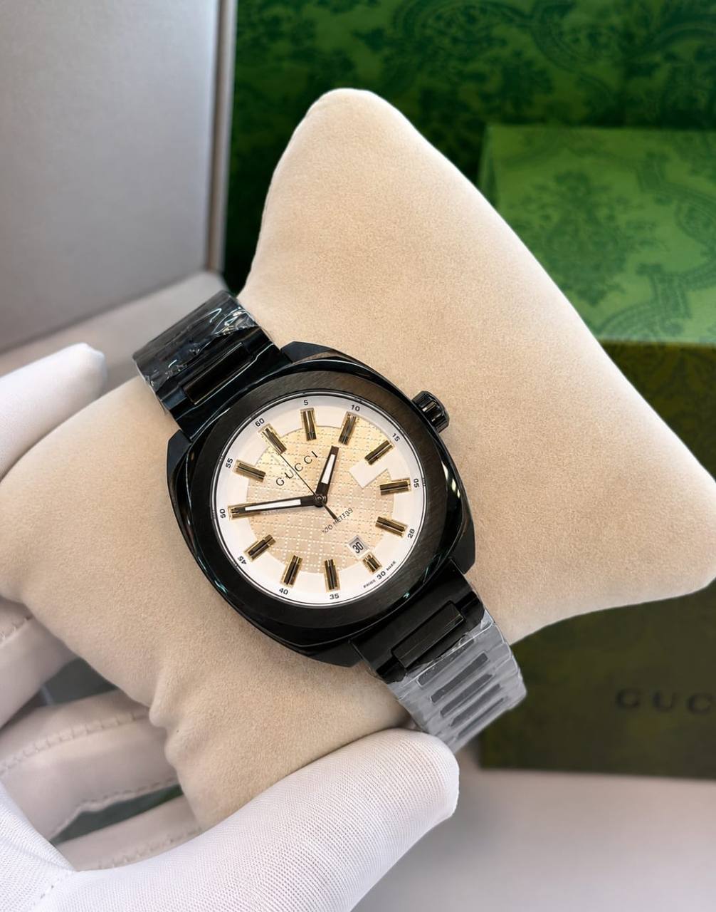 Gucci watch for men good quality 
220 dhs✅

Zain59
♥️♥️♥️