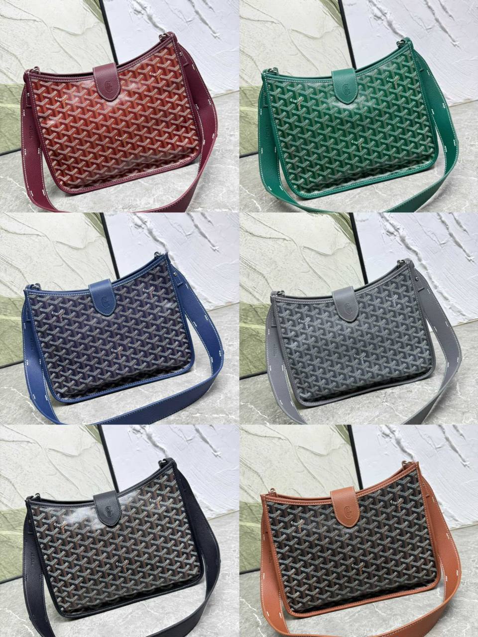 Goyard 🙋🏻‍♀️💕
Master🌺🌺
27cm🫶🏼🫶🏼  
260 dhs💓

Zain297
♥️♥️♥️