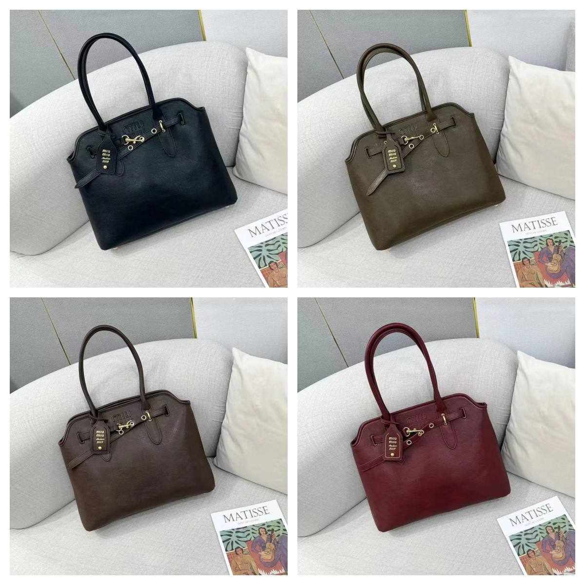 MIU MIU

Best quality 
with box
105 dhs🇦🇪🇦🇪

size 40CM

Zain290
♥️♥️♥️