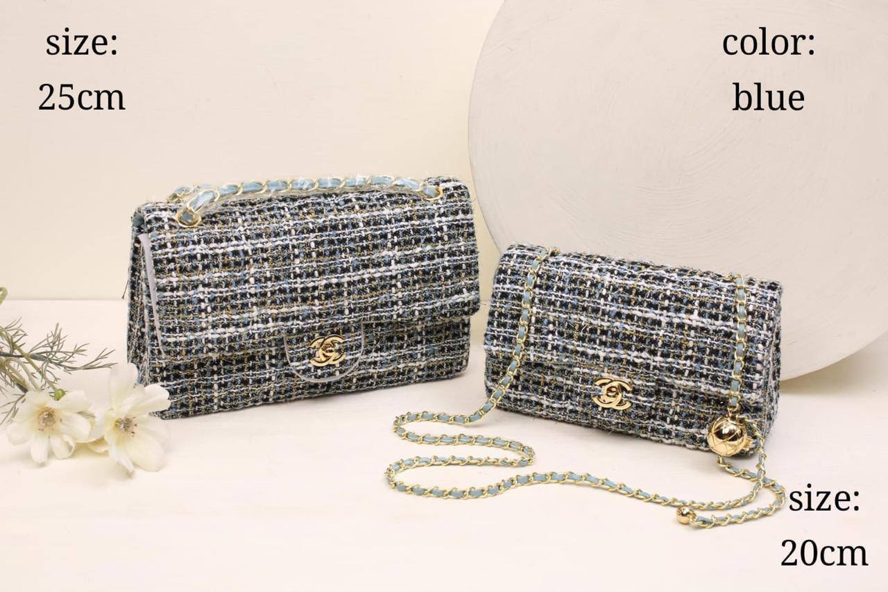 CHANEL MATELASSE ᴅᴏᴜʙʟᴇ ғʟᴀᴘ
    ғᴀʙᴜʟᴏᴜs ɢᴏʟᴅ ʜᴀʀᴅᴡᴀʀᴇ
ᴡɪᴛʜʙᴏx🎁
ϙᴜᴀʟɪᴛʏ:ᴄᴀɴᴠᴀs
sɪᴢᴇ:ᴄʜᴇᴄᴋ!!
      25ᴄᴍ 110 dhs✅
      20ᴄᴍ 100 dhs✅

Zain56
♥️♥️♥️
