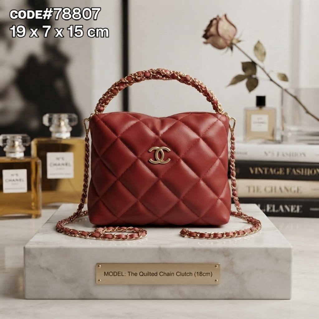 Chanel ᴛᴏᴘ ᴄʟᴜᴛᴄʜ
ʜᴀɴᴅʟᴇ ᴡɪᴛʜ ᴄʜᴀɪɴ
ǫᴜɪʟᴛᴇᴅ ʟᴀᴍʙsᴋɪɴ ʟᴇᴀᴛʜᴇʀ
ɢᴏʟᴅ ʜᴀʀᴅᴡᴀʀᴇ
sɪᴢᴇ: 19 cm

75 dhs🇦🇪🇦🇪

Zain31
♥️♥️♥️
