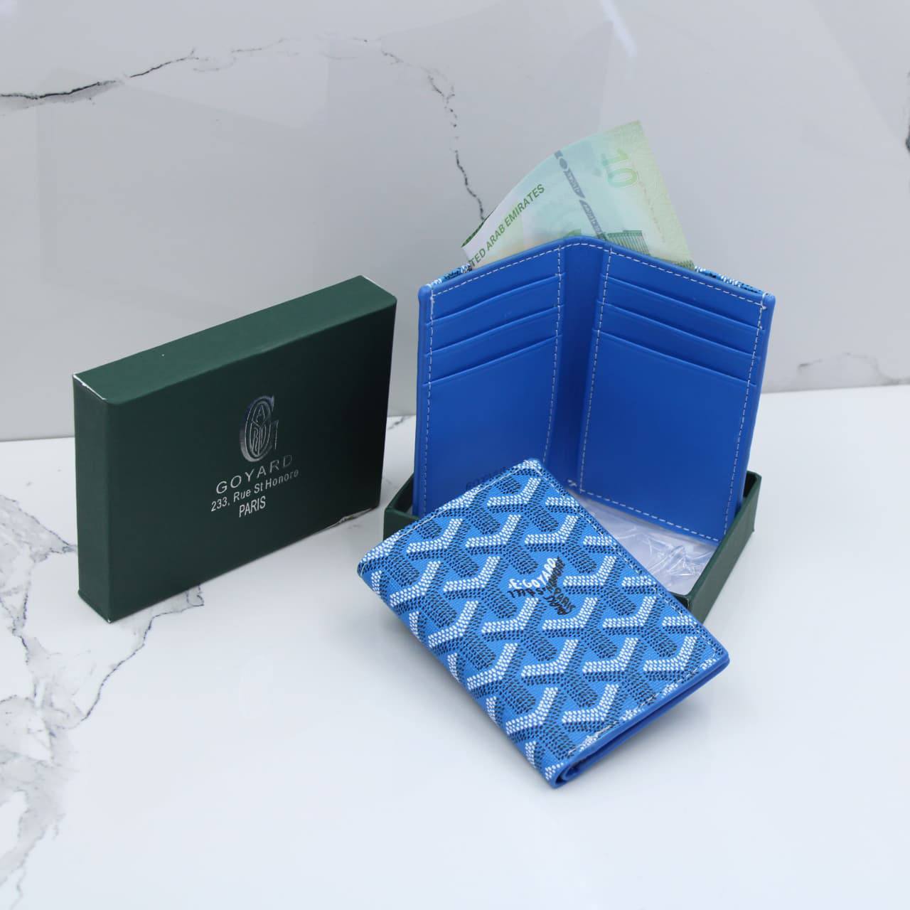 GOYARD WALLET 
COPY 1 

WITH BOX
🎁🎁🎁

45 dhs✅
Limit Stock

Zain58
♥️♥️♥️