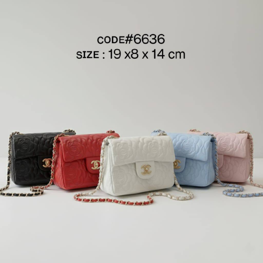 CHANEL ᴄᴀᴍɪʟʟɪᴀ
ᴇᴍʙʀᴏɪᴅᴇʀʏ ᴅᴇsɪɢɴ
ғʟᴀᴘ ᴍɪɴɪ ʙᴀɢ
ʟᴀᴍʙsᴋɪɴ ʟᴇᴀᴛʜᴇʀ ᴍᴀᴛᴇʀɪᴀʟ
ɢᴏʟᴅ ᴄʜᴀɪɴ ʜᴀʀᴅᴡᴀʀᴇ
sɪᴢᴇ : 19 cm
ᴡɪᴛʜ BOX
🎁🎁🎁

70 dhs🪙🌨️

Zain31
♥️♥️♥️