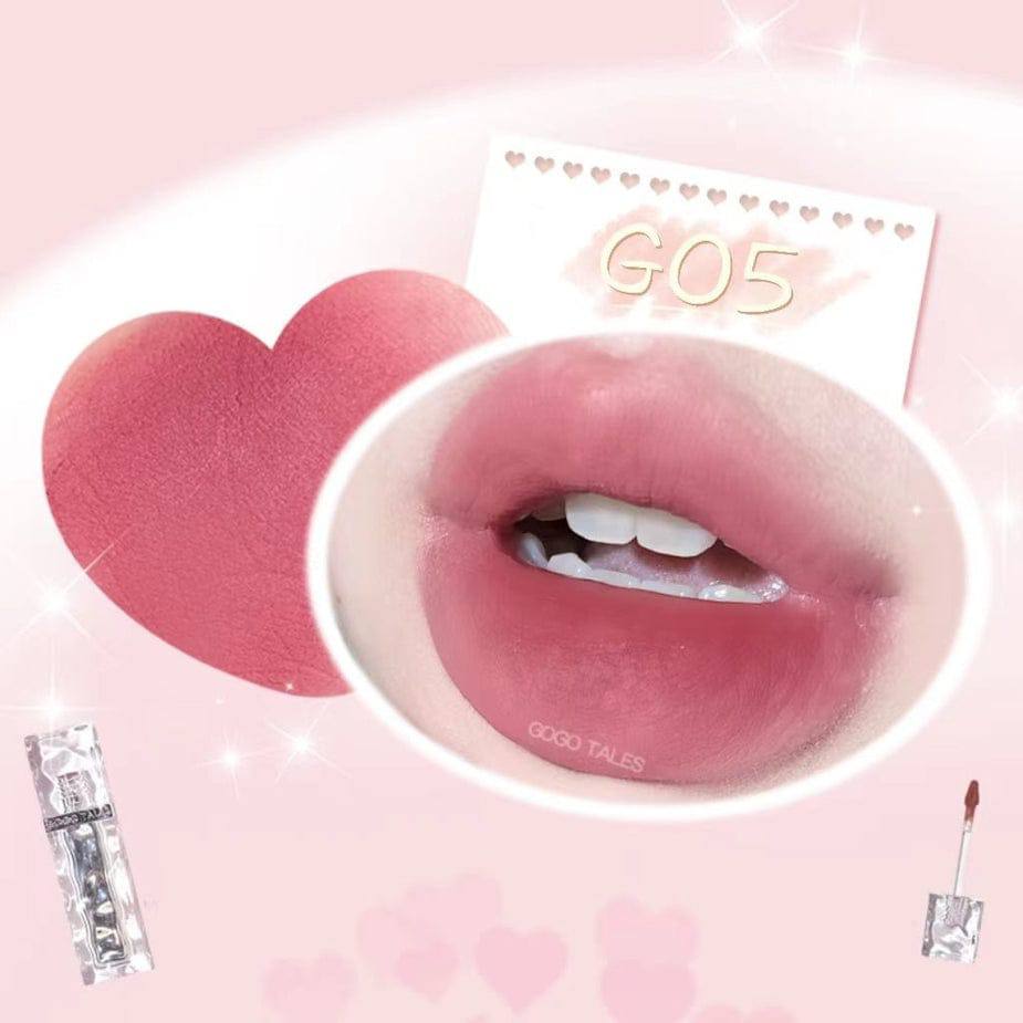 GOGO TALES COSMETICS # 620 dust thick mist lip glaze 
30 dhs🌺

Zain01
♥️♥️♥️