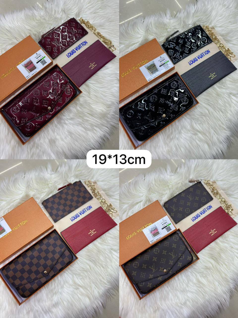 LV 3 in 1
Size : 19  * 13 cm
70 dhs🪙💕
with box 🎁

Zain115
♥️♥️♥️