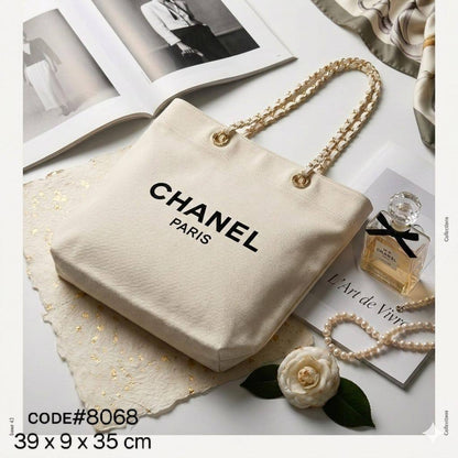 CHANEL sʜᴏᴘᴘᴇʀ ᴛᴏᴛᴇ
sʜᴏᴜʟᴅᴇʀ ʙᴀɢ
ᴄᴀɴᴠᴀs ᴍᴀᴛᴇʀɪᴀʟ
ɢᴏʟᴅ ʜᴀʀᴅᴡᴀʀᴇ
sɪᴢᴇ : 39 cm

55 dhs🇦🇪

Zain31
♥️♥️♥️
