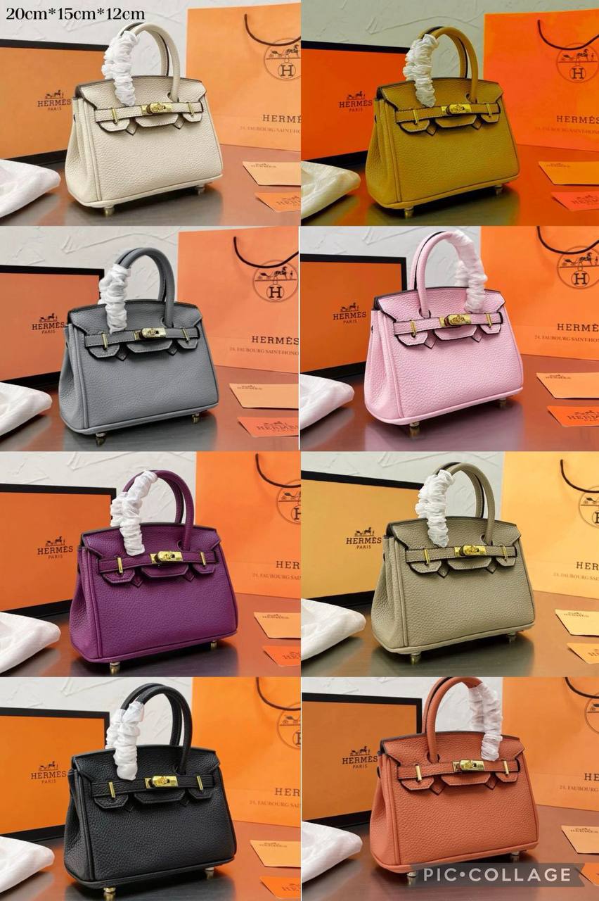 HERMES BIRKIN 

SMALL SIZE 
GOOD QUALITY 
WITH BOX 
🎁🎁🎁

100 dhs🪙💕

Zain39
♥️♥️♥️