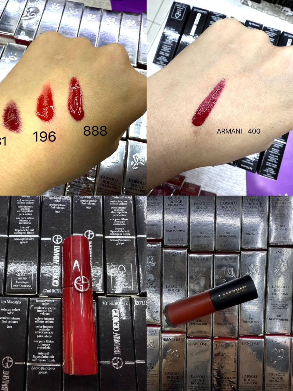 Lip glaze  
2pcs  
50 dhs🪙🌨️

Zain04
♥️♥️♥️