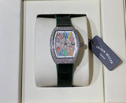 FRANCK MULLER 
_*WOMEN*_
_MASTER QUALITY_

380 dhs❣️
___WITH BOX_____❒
🎁🎁🎁

Zain108
♥️♥️♥️