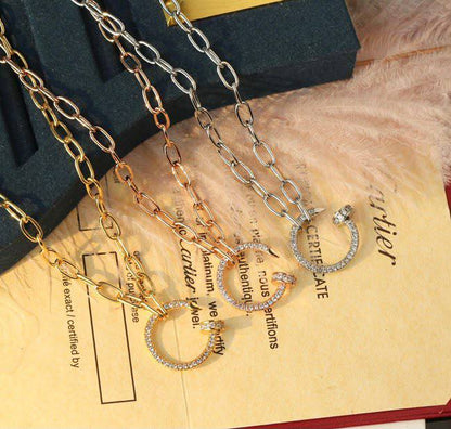Cartier 
Necklace 🦋
Master quality 💯
With normal boxes 📦 
45 dhs🇦🇪🇦🇪

With master box 🗃️ 
85 dhs🇦🇪🇦🇪

Zain216
♥️♥️♥️