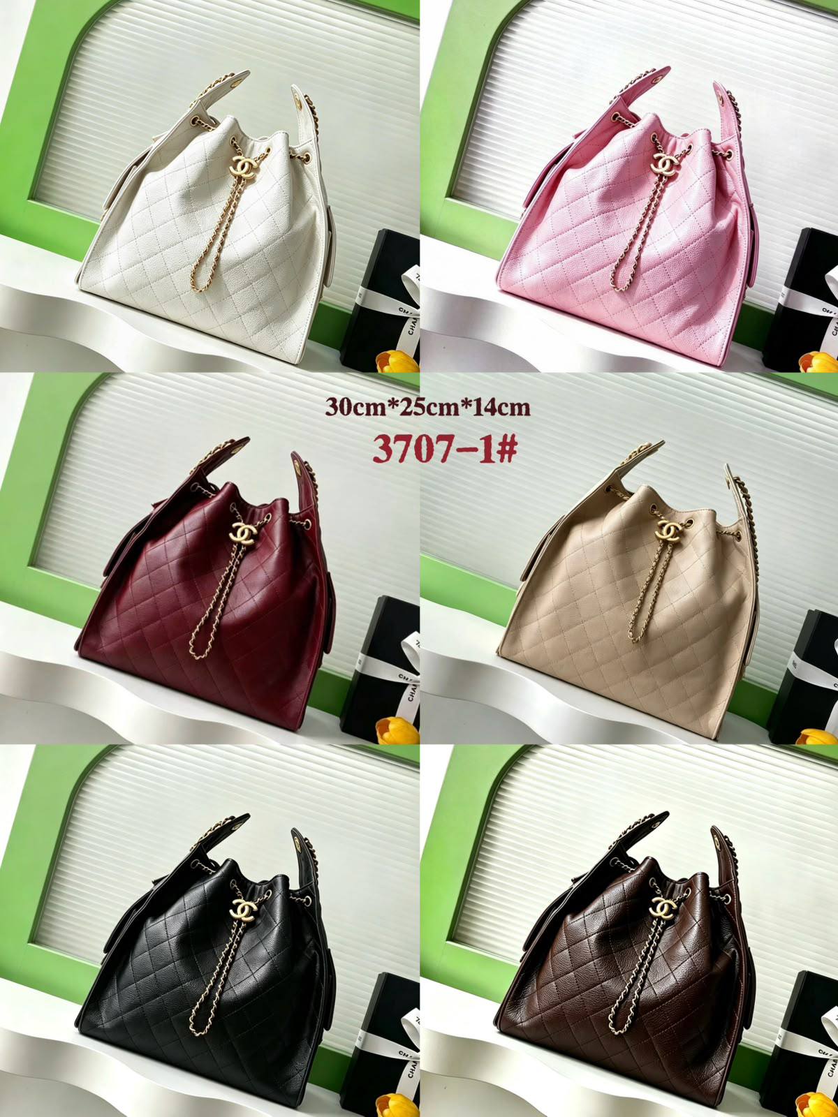 CHANEL 

NEW CAME 

BIG SIZE 
GOOD QUALITY 
115 dhs🇦🇪🇦🇪

Size:30cm
Zain39
♥️♥️♥️
