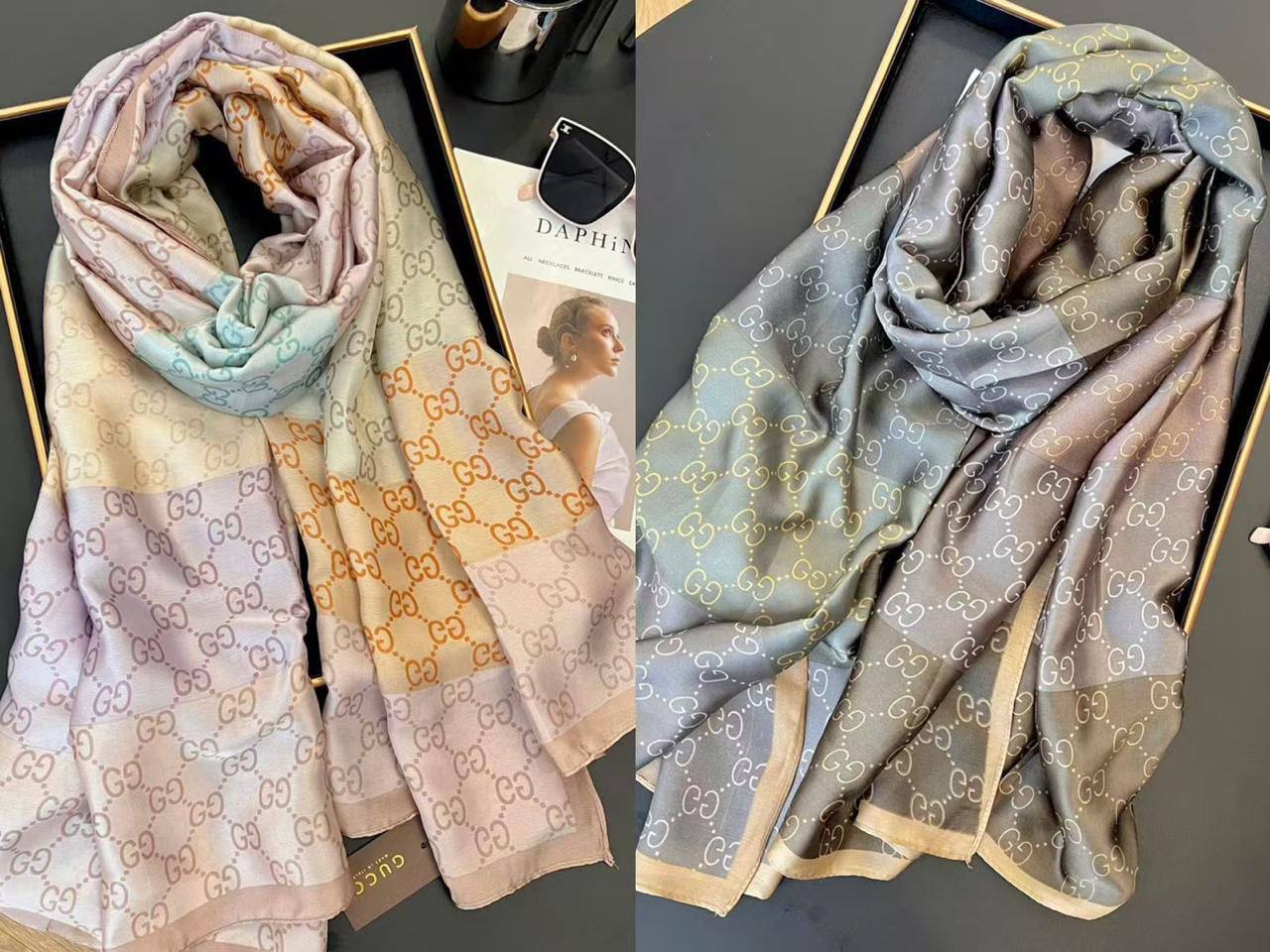 Silk scarf 
40 dhs❣️

Zain93
♥️♥️♥️